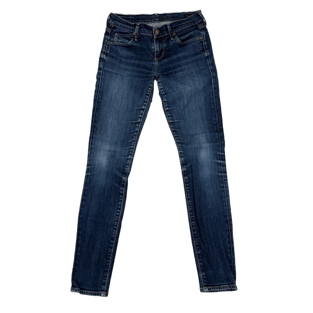 Citizens Of Humanity Womens Jeans Avedon Low Rise Skinny Leg Size 28x29 Blue